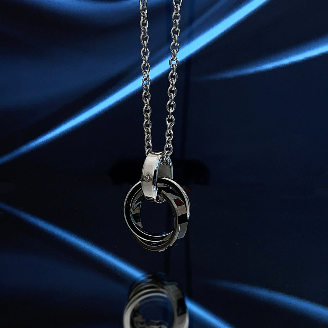 ダブルリングネックレス / BSN-164