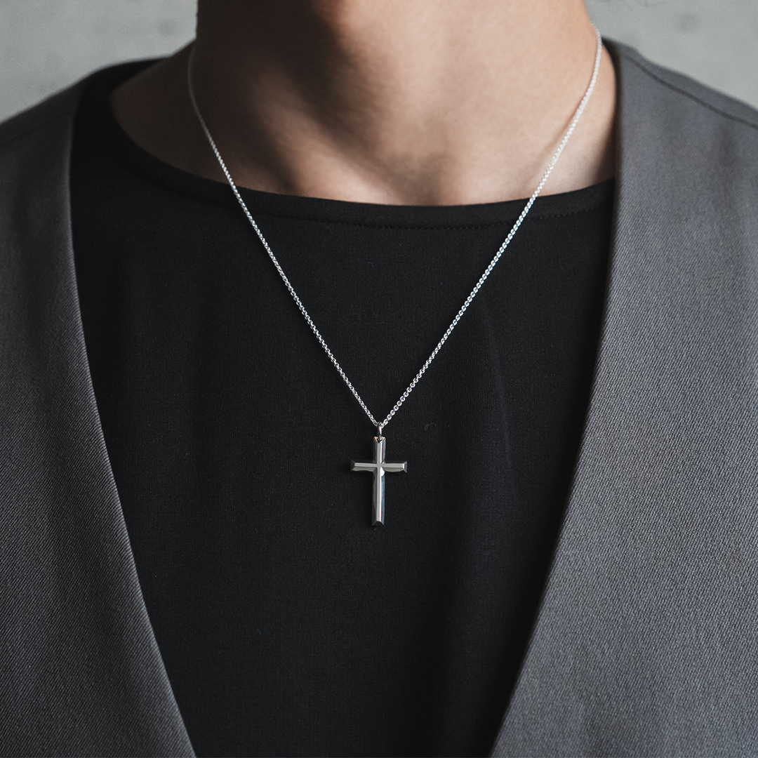 FINE CROSS PENDANT / FP-001
