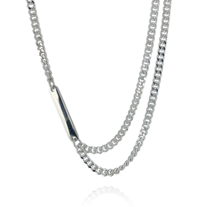FINE LONG CHAIN NECKLACE DOUBLE / FP-006