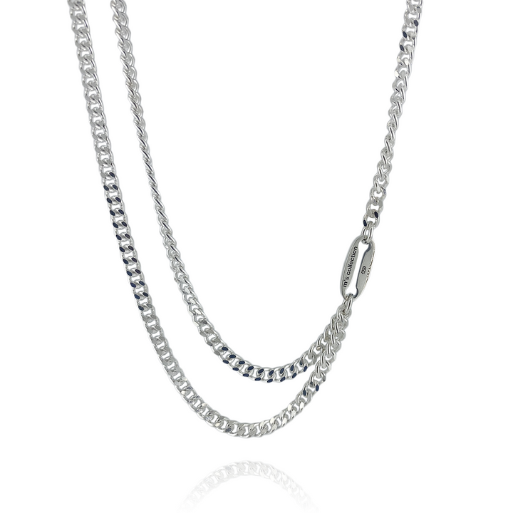 FINE LONG CHAIN NECKLACE DOUBLE / FP-006