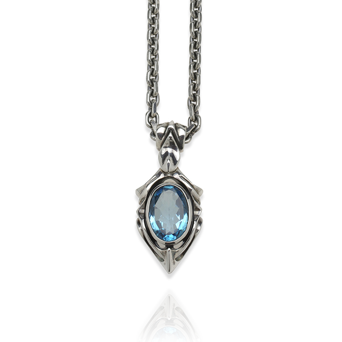 URBAN TRIBAL STONE PENDANT L / MC-634 – BLESS