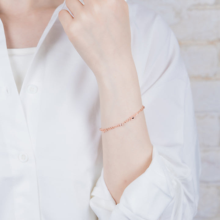 ダブルチェーンブレスレット / PTB-028