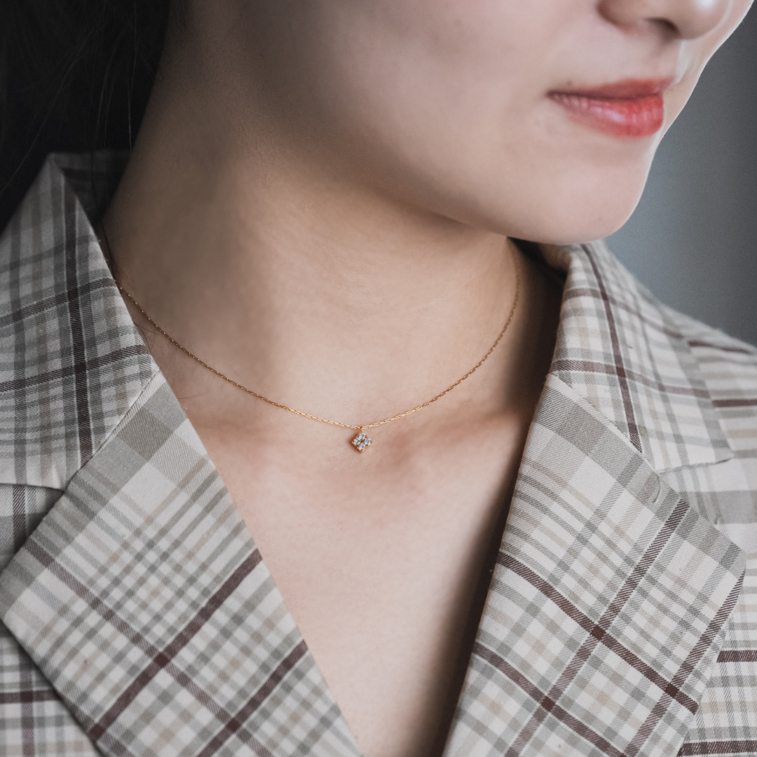 4クローバーネックレス / PTN-132