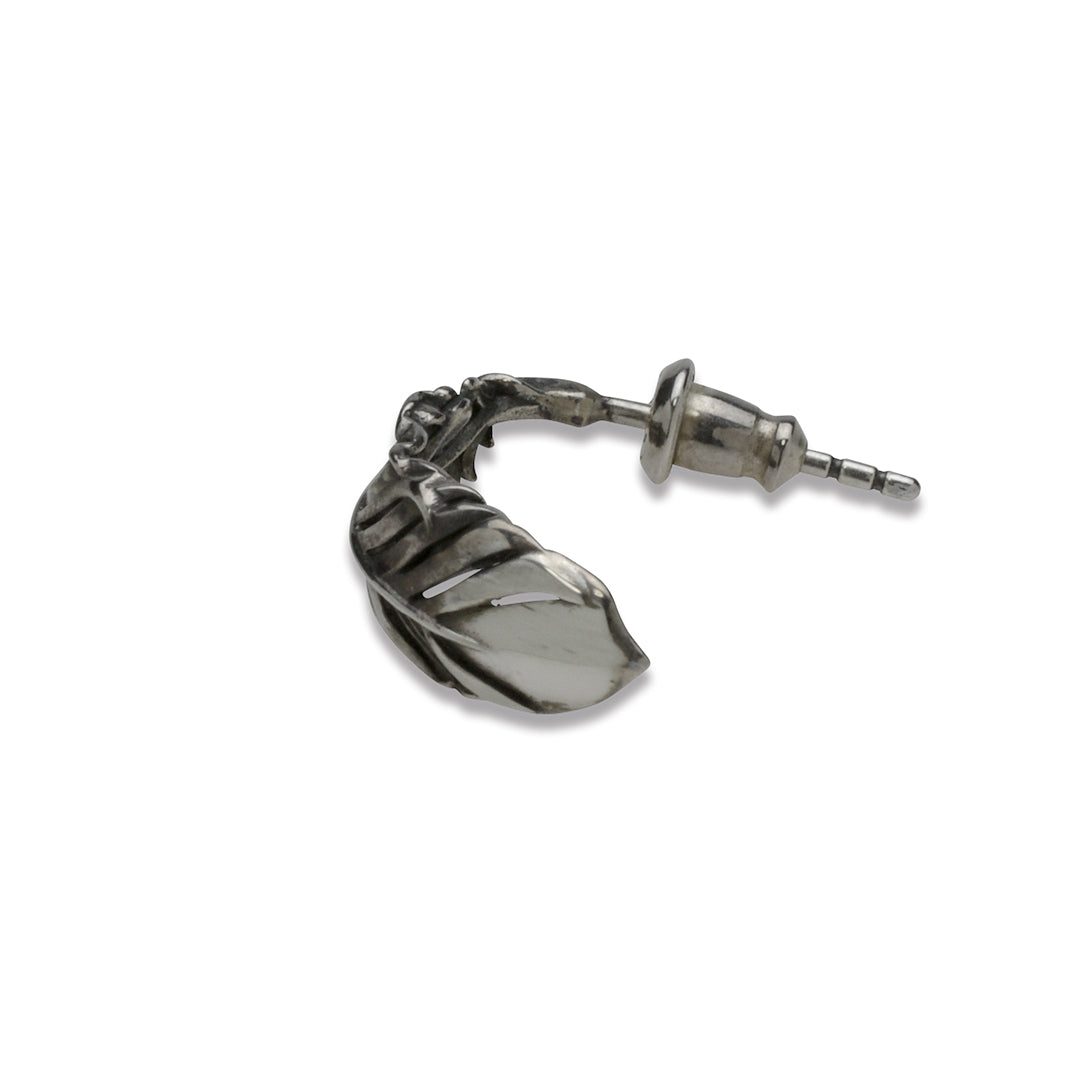 INTELLECTUAL FEATHER STUD PIERCE(片耳用) / XE-001