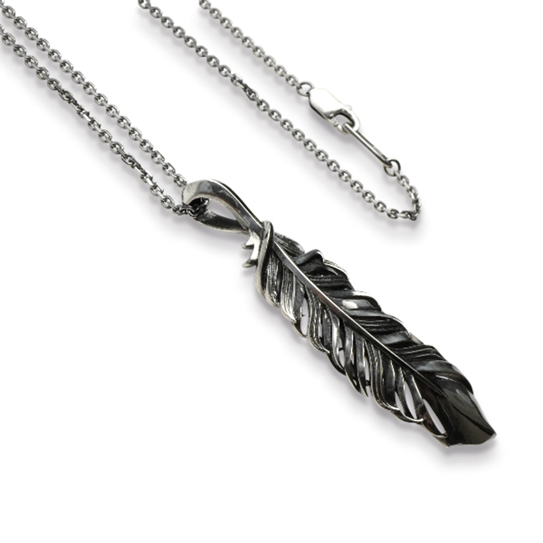 INTELLECTUAL FEATHER PENDANT L / XP-007