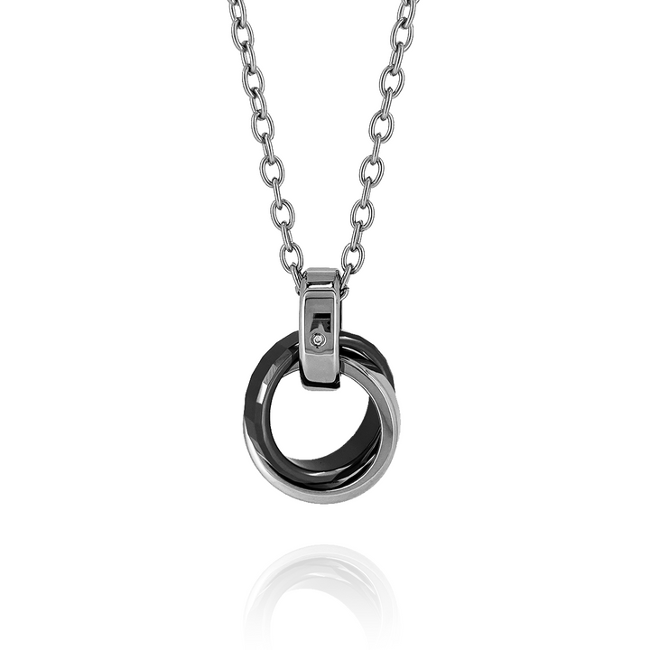 ダブルリングネックレス / BSN-164