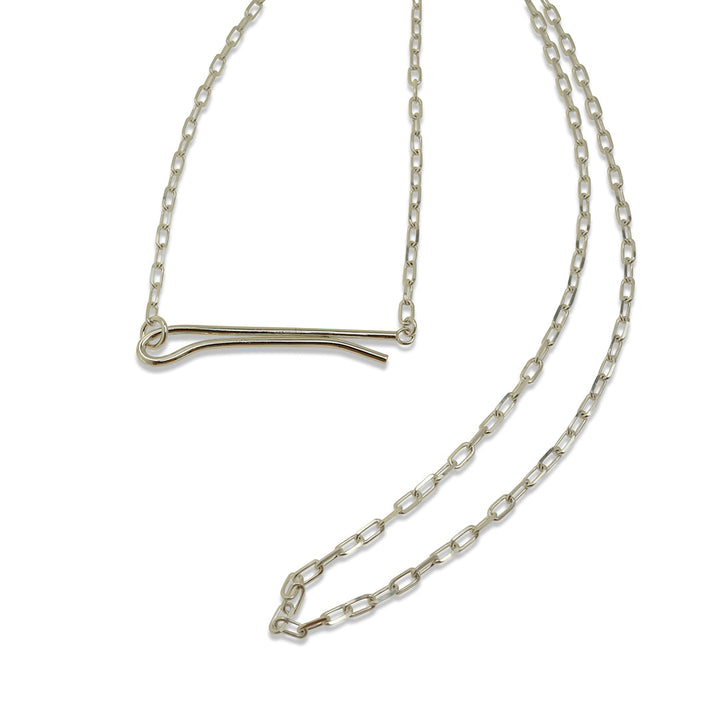 FINE R PIN NECKLACE / FP-009