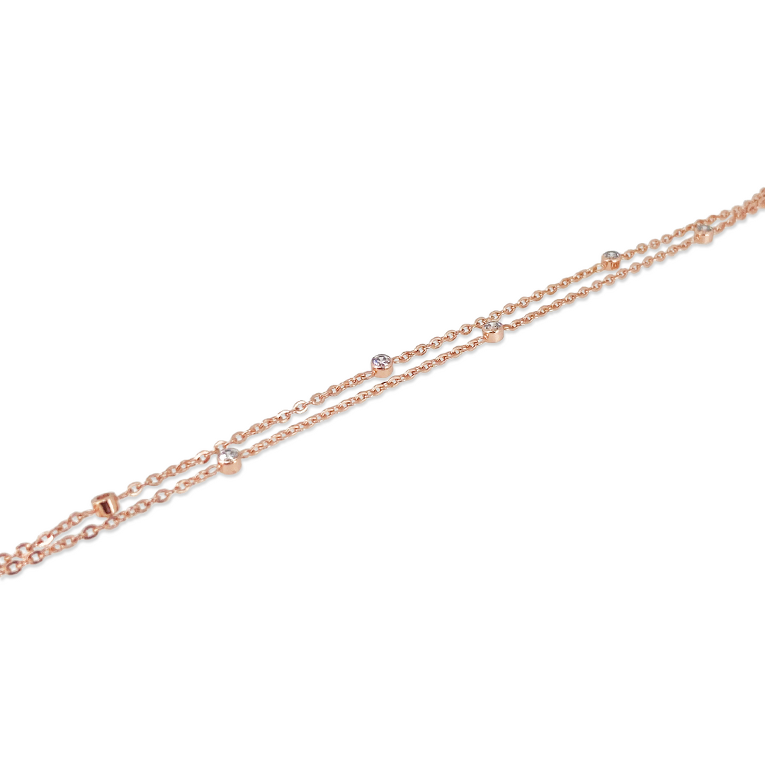 ダブルチェーンブレスレット / PTB-028