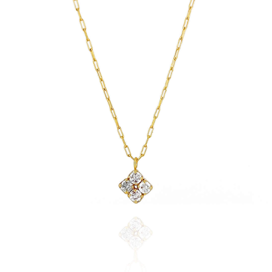 4クローバーネックレス / PTN-132