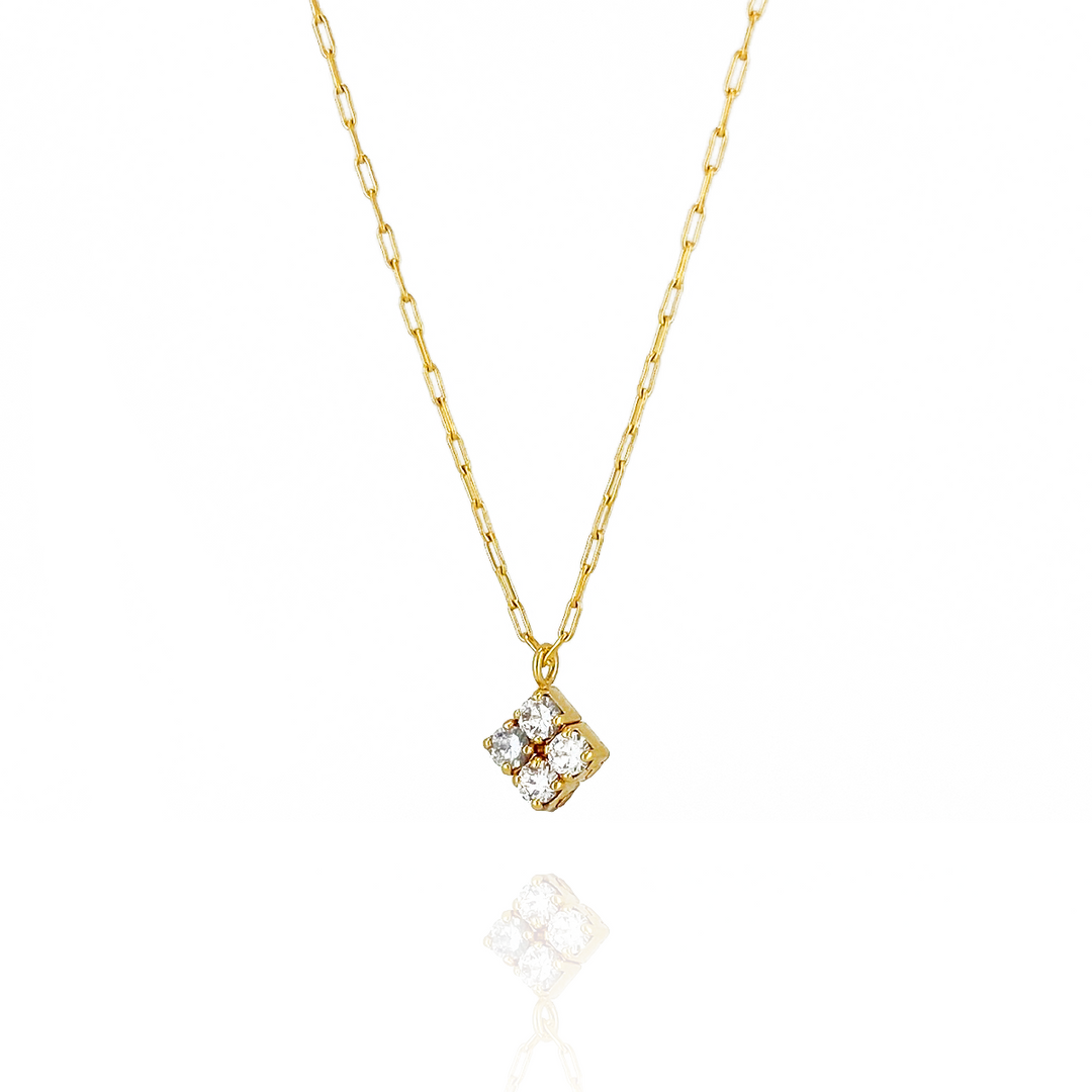 4クローバーネックレス / PTN-132