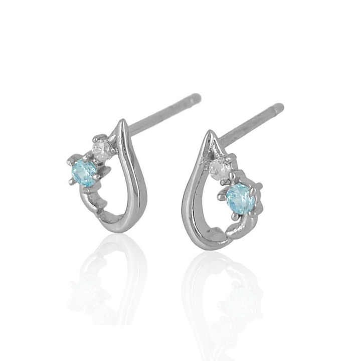 ハートペタルピアス(両耳用) / PTP-061