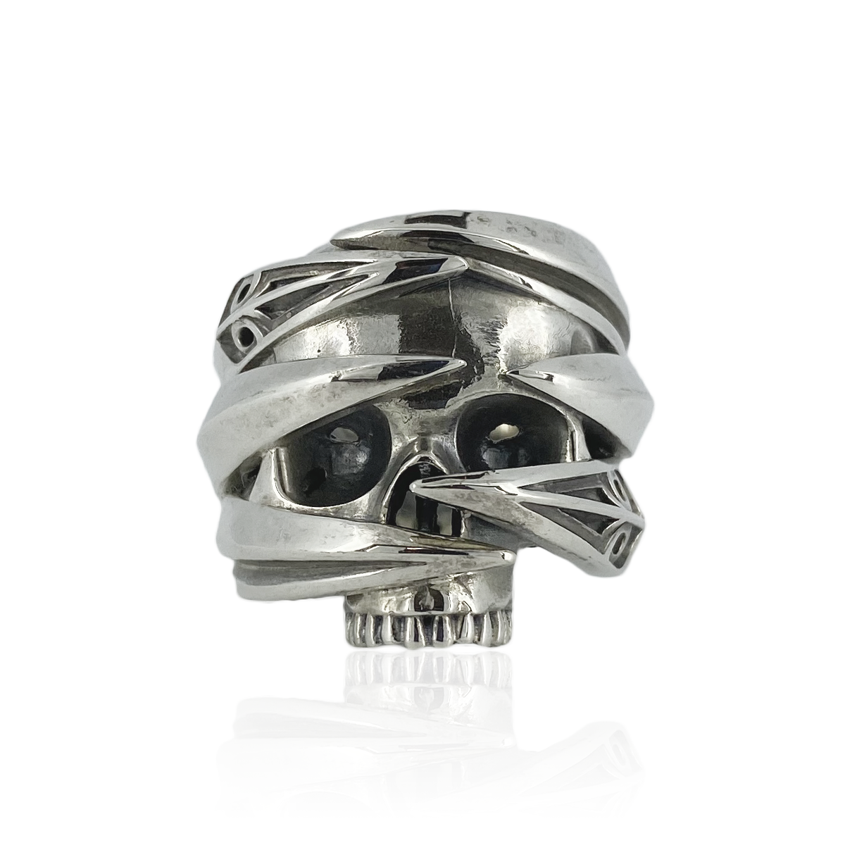 値下げ交渉可【TRANSCORE】 Snake Skin Skull Ring 値下げ交渉可【TRANSCORE】 Snake Skin Skull Ring Skull and