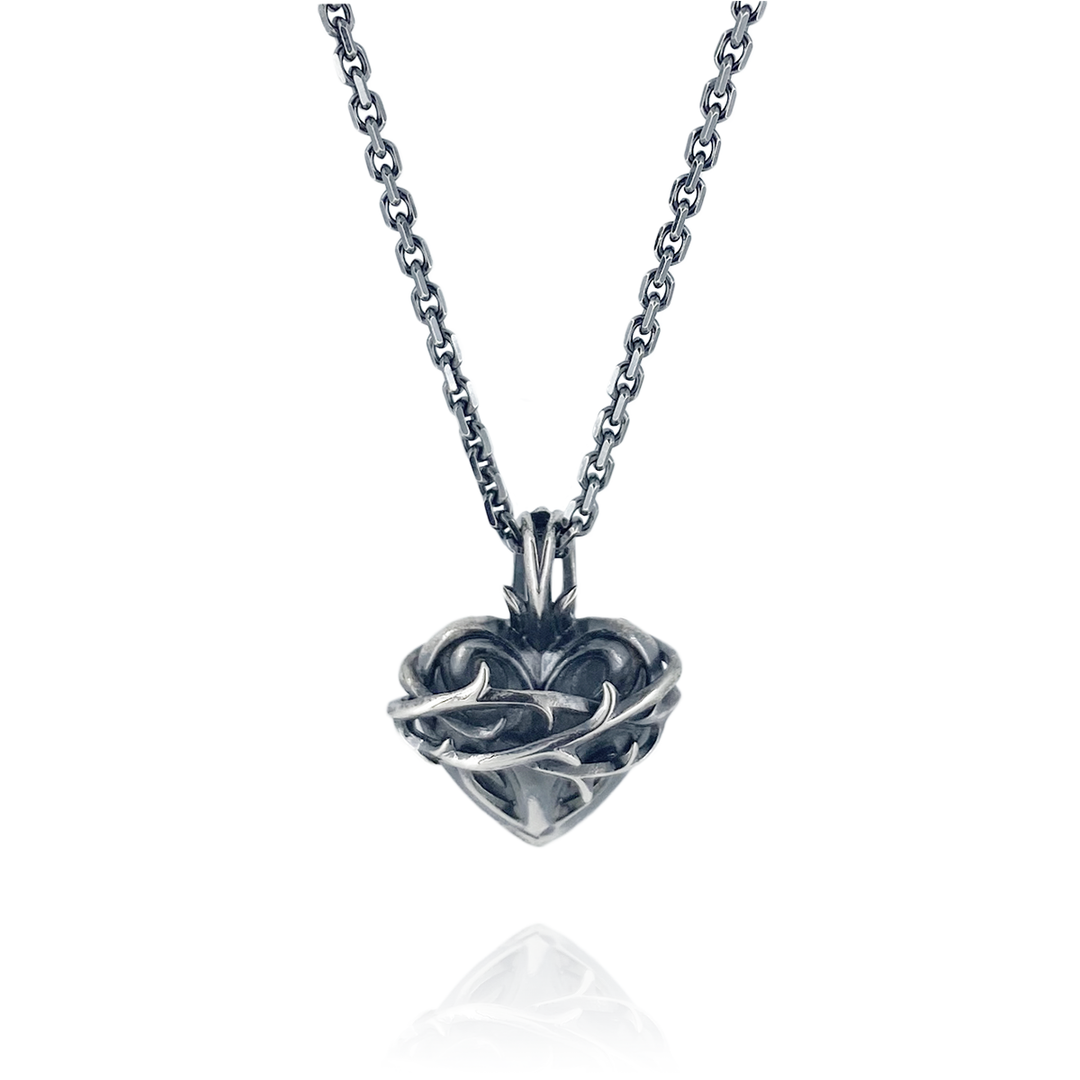 THORN HEART PENDANT M / X0299