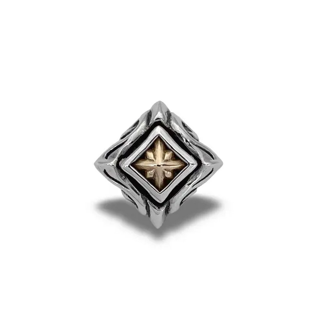 TRIPLE X EDITION URBAN TRIBAL PIERCE K10YG × SV(片耳用) / XE-017