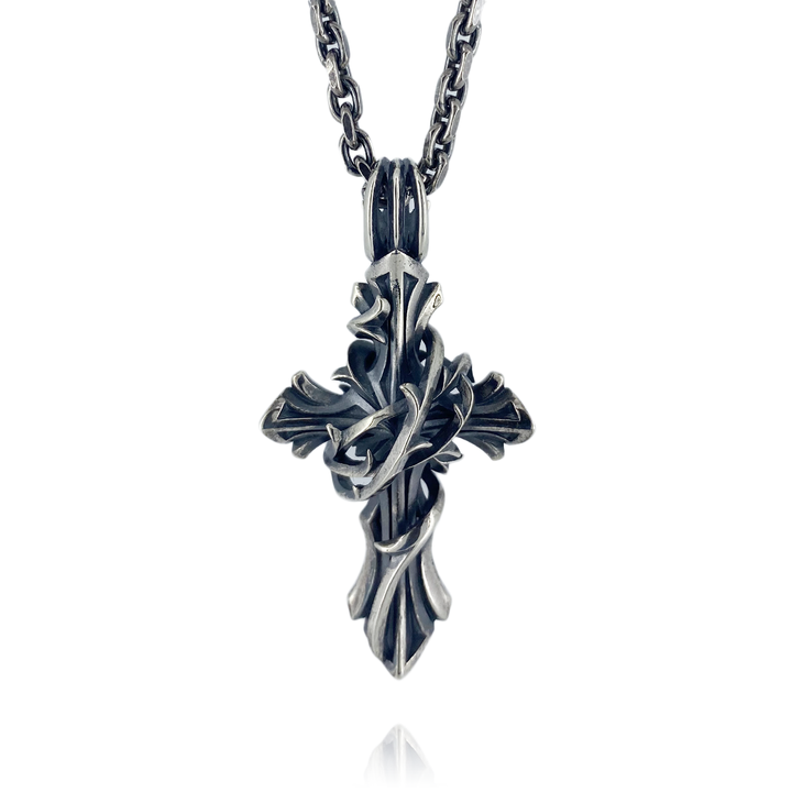 THORN CROSS PENDANT L / XP-060