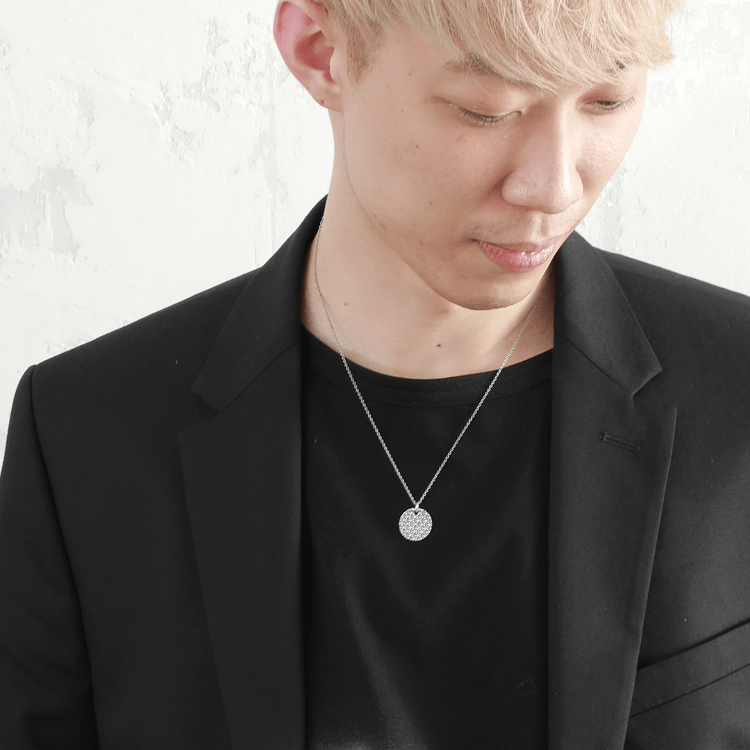 TRIPLE X STUDS COIN PENDANT / XP-163