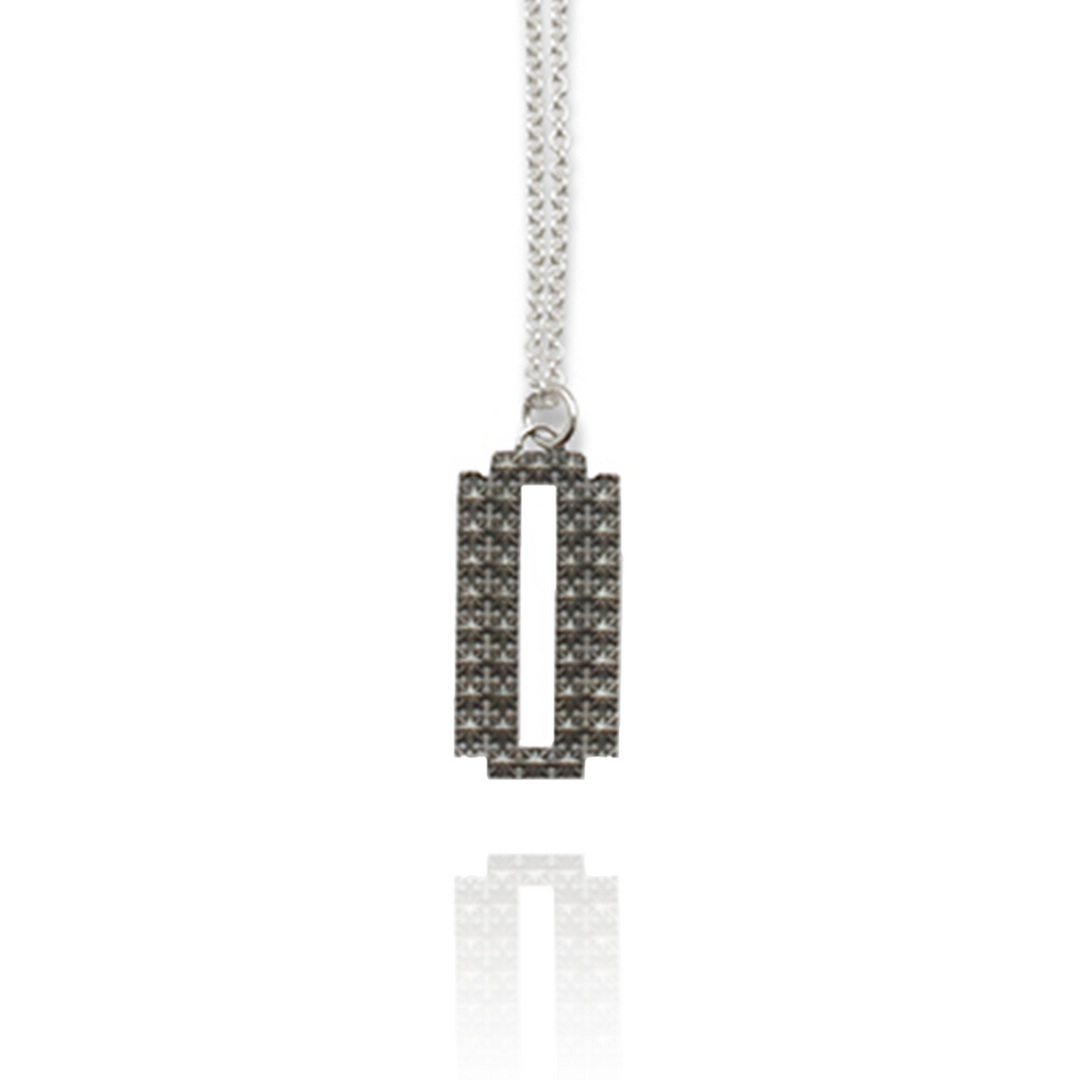 TRIPLE X STUDS RAZOR PENDANT / XP-186