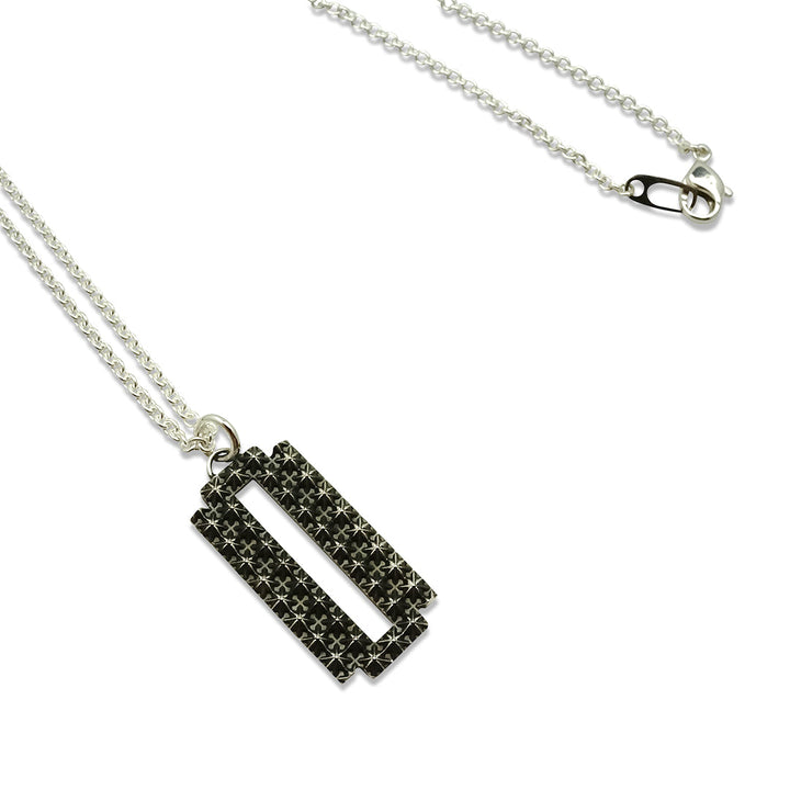 TRIPLE X STUDS RAZOR PENDANT / XP-186