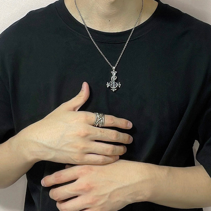 インバーテッドクロスネックレス / XP-200