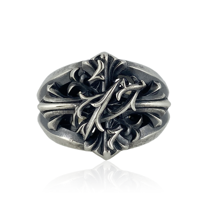 THORN CROSS RING / XR-014