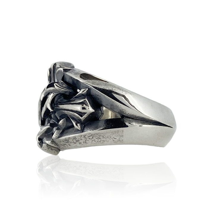 THORN CROSS RING / XR-014