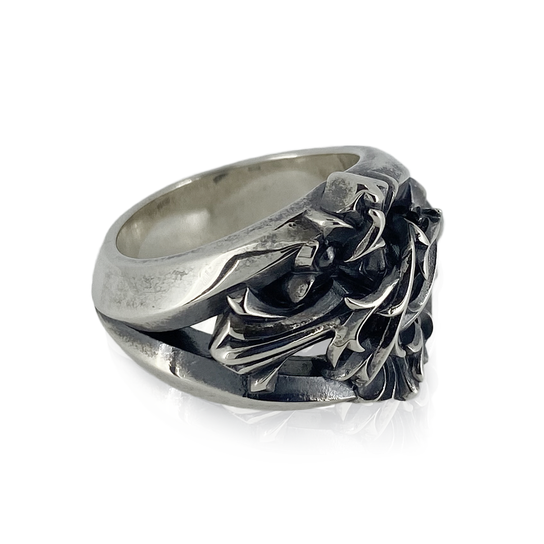 THORN CROSS RING / XR-014
