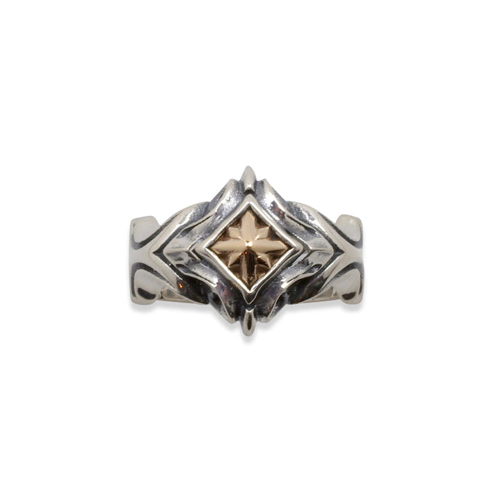 TRIPLE X EDITION URBAN TRIBAL FREE RING SV×K10YG / XR-028