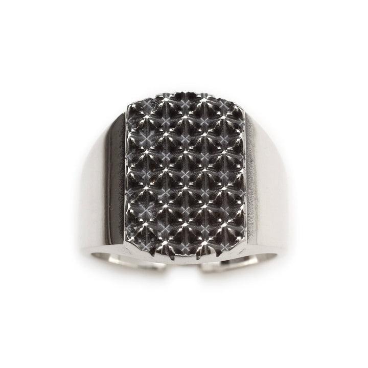 TRIPLE X STUDS SEAL RING / XR-029
