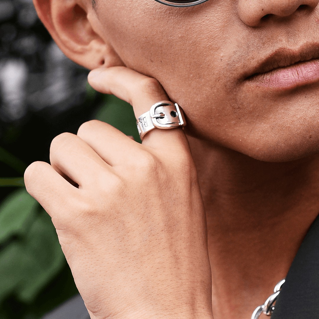 OFF THE WALL BAND OF OUTSIDERS BELT FREE RING / XR-034