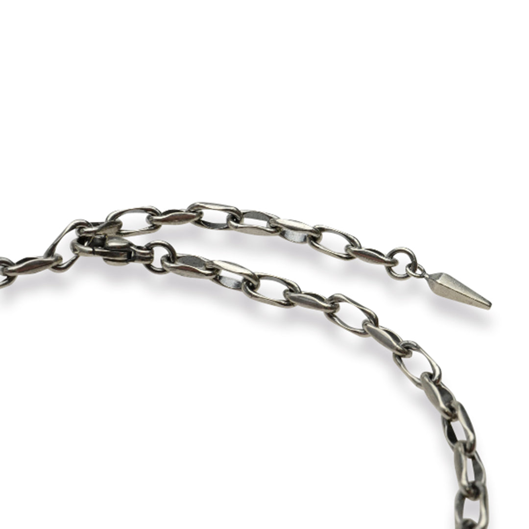INTELLECTUAL FEATHER MEDISON WHEEL CHAIN ANKLET & BRACELET / XX-017