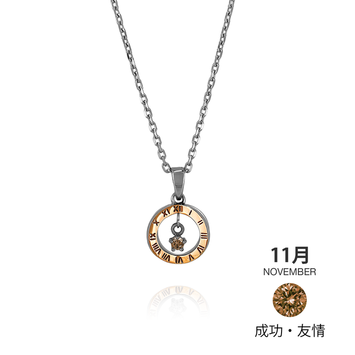 バースストーンサークルネックレス / BSN-723