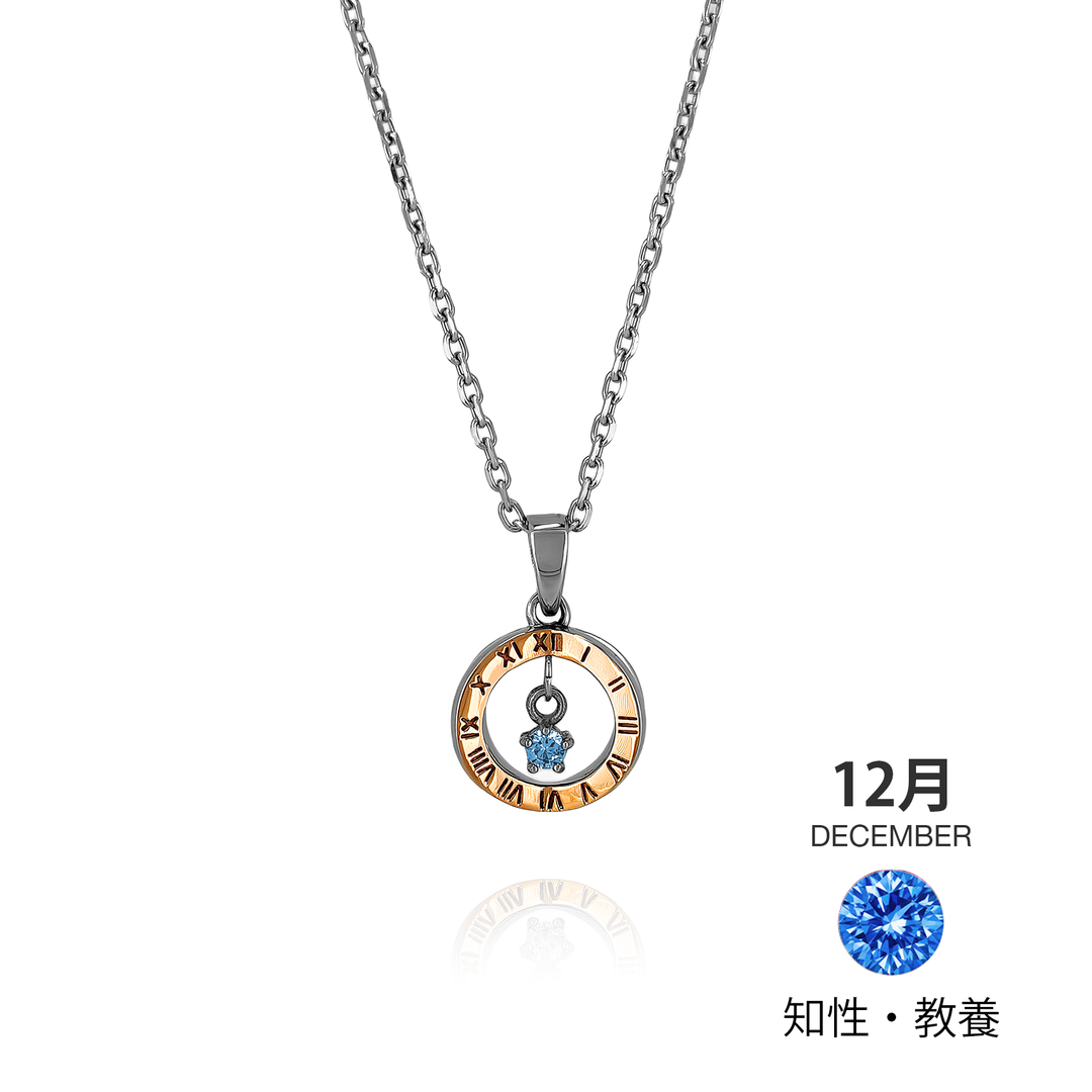 バースストーンサークルネックレス / BSN-723