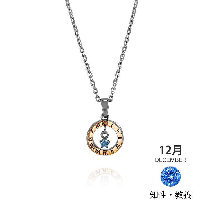 バースストーンサークルネックレス / BSN-723