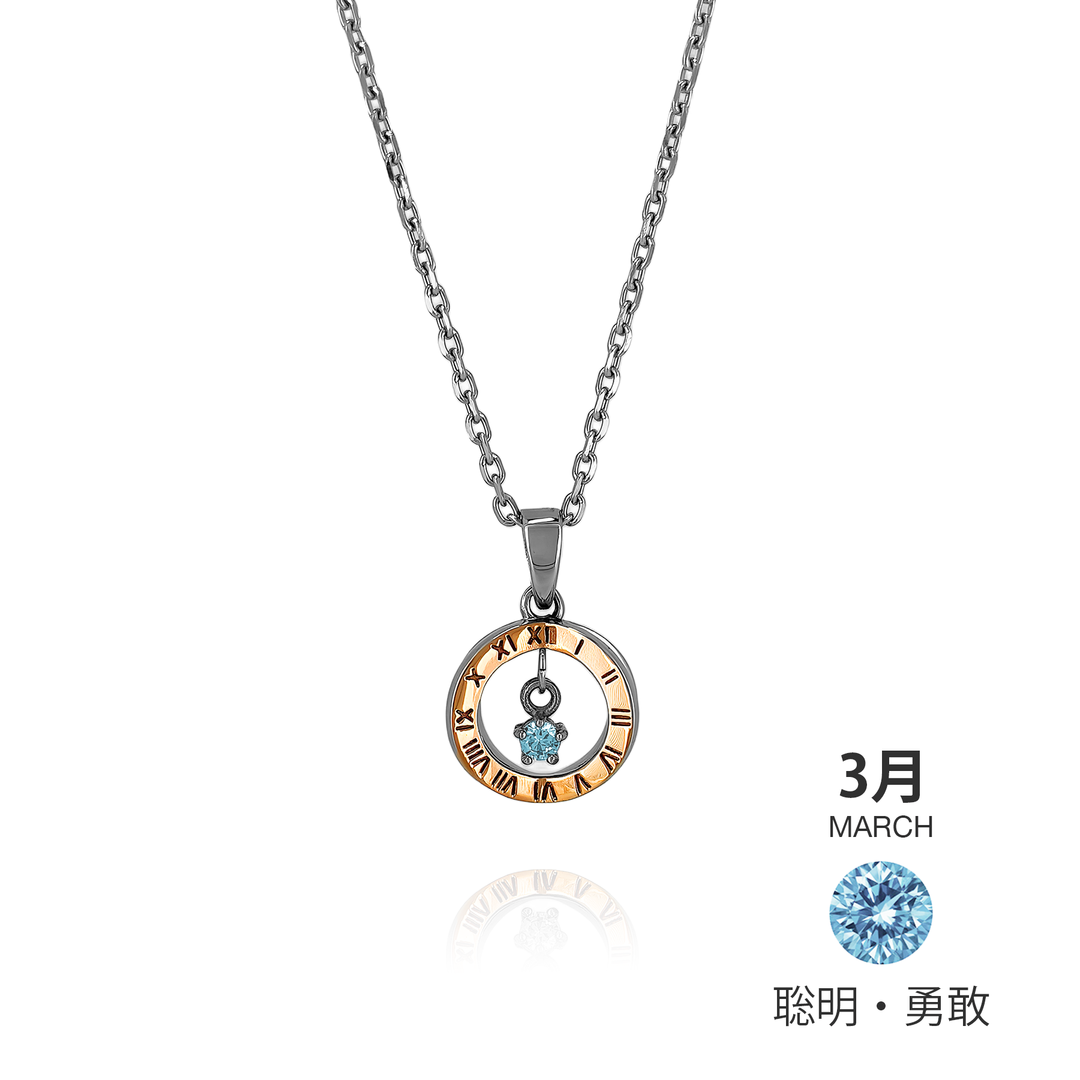 バースストーンサークルネックレス / BSN-723