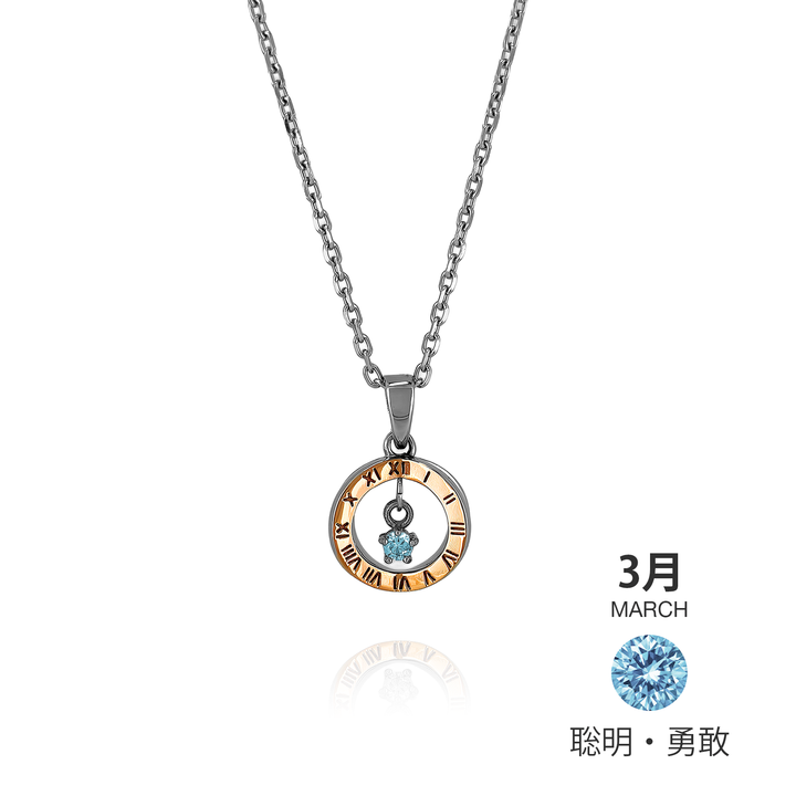 バースストーンサークルネックレス / BSN-723