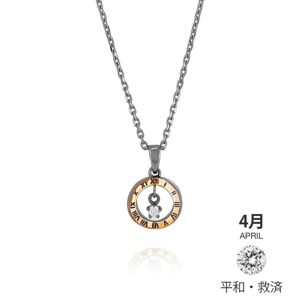 バースストーンサークルネックレス / BSN-723