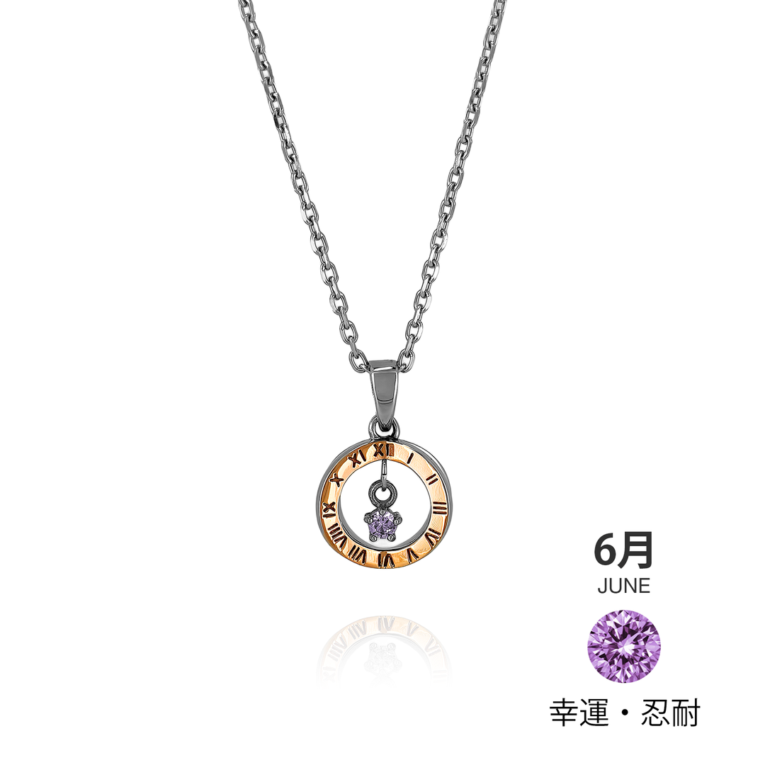 バースストーンサークルネックレス / BSN-723