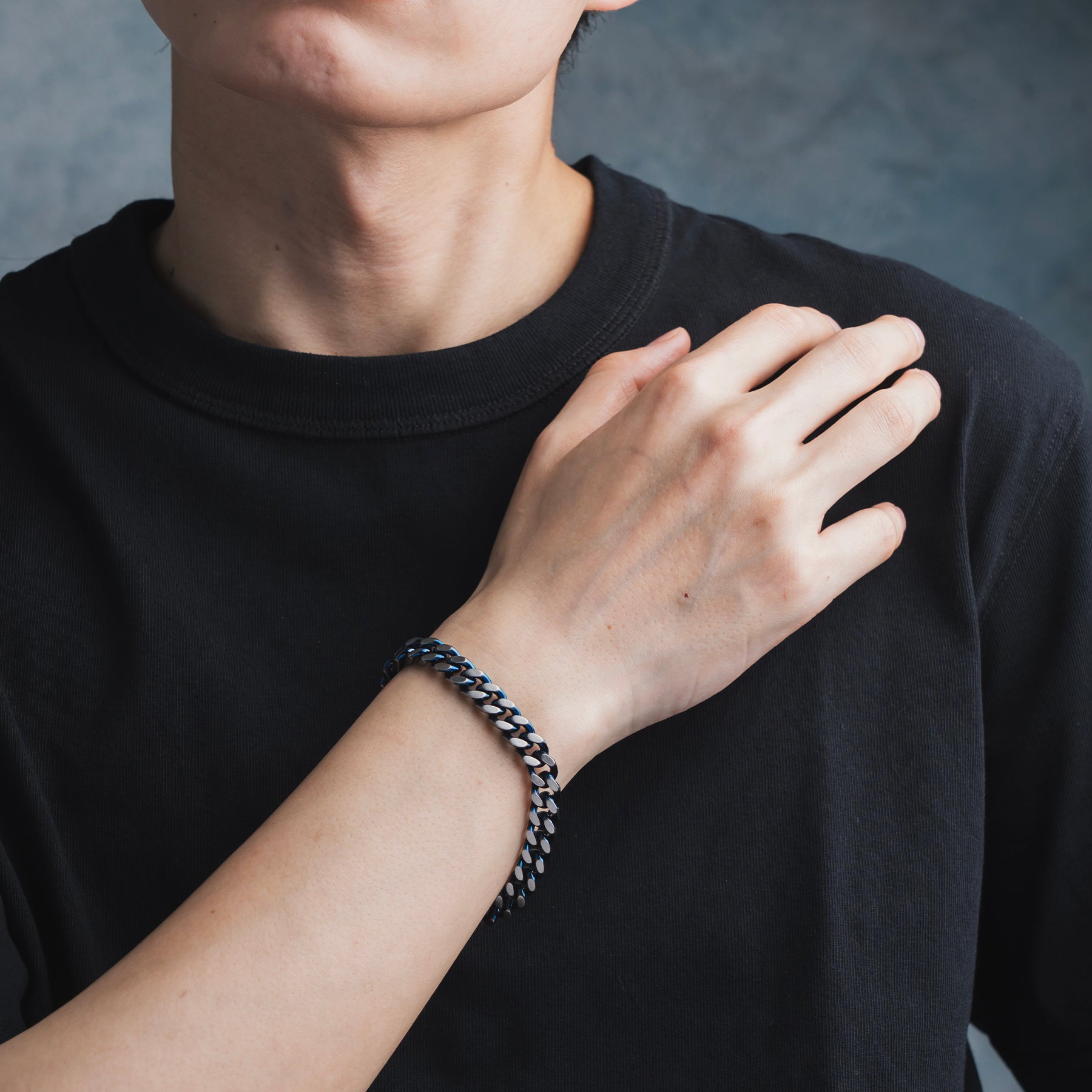 ブルーチェーンブレスレット(L) / BSB-289 – BLESS