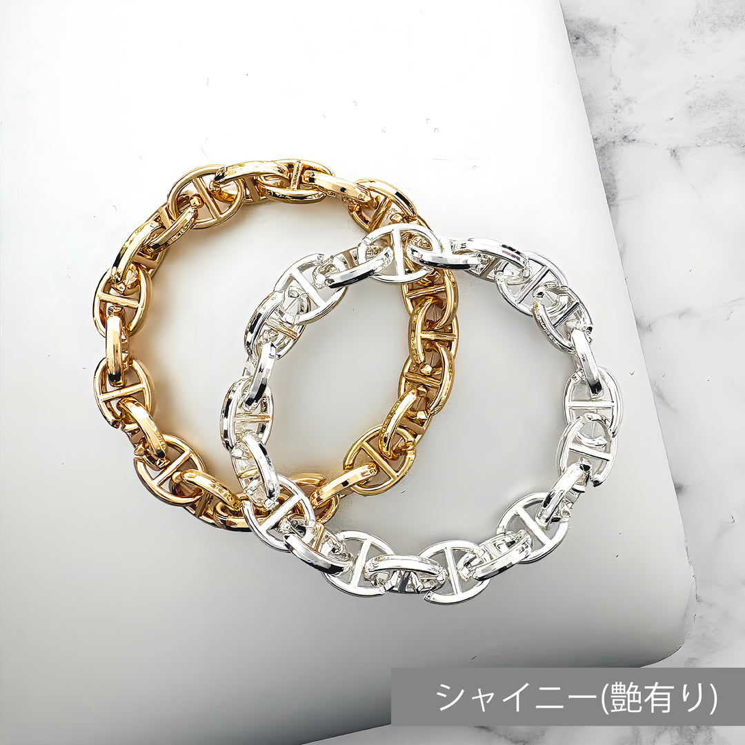 アンカーリンク エラスティック ブレスレット(フリーサイズ) / JB-3018〜JB-3021