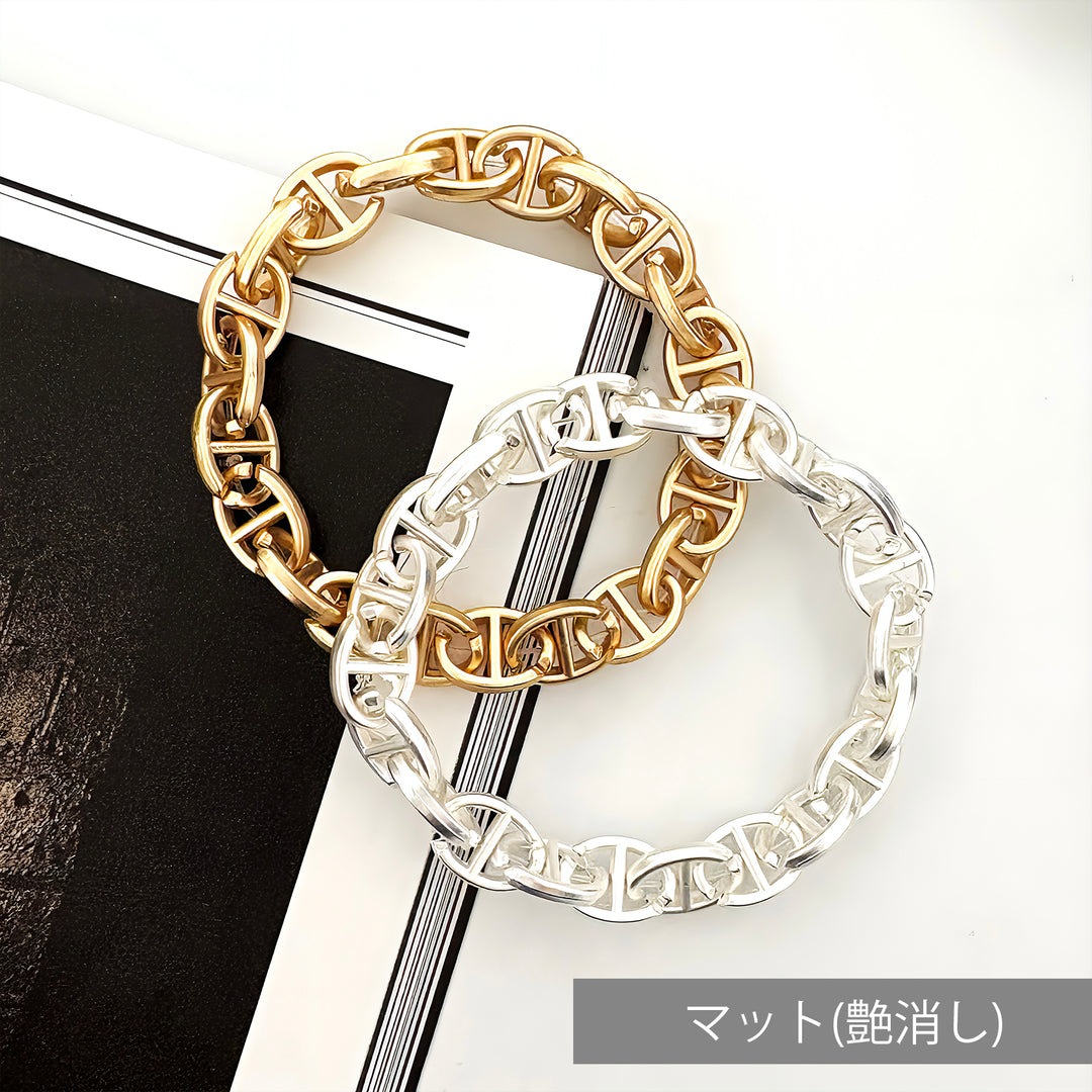 アンカーリンク エラスティック ブレスレット(フリーサイズ) / JB-3018〜JB-3021