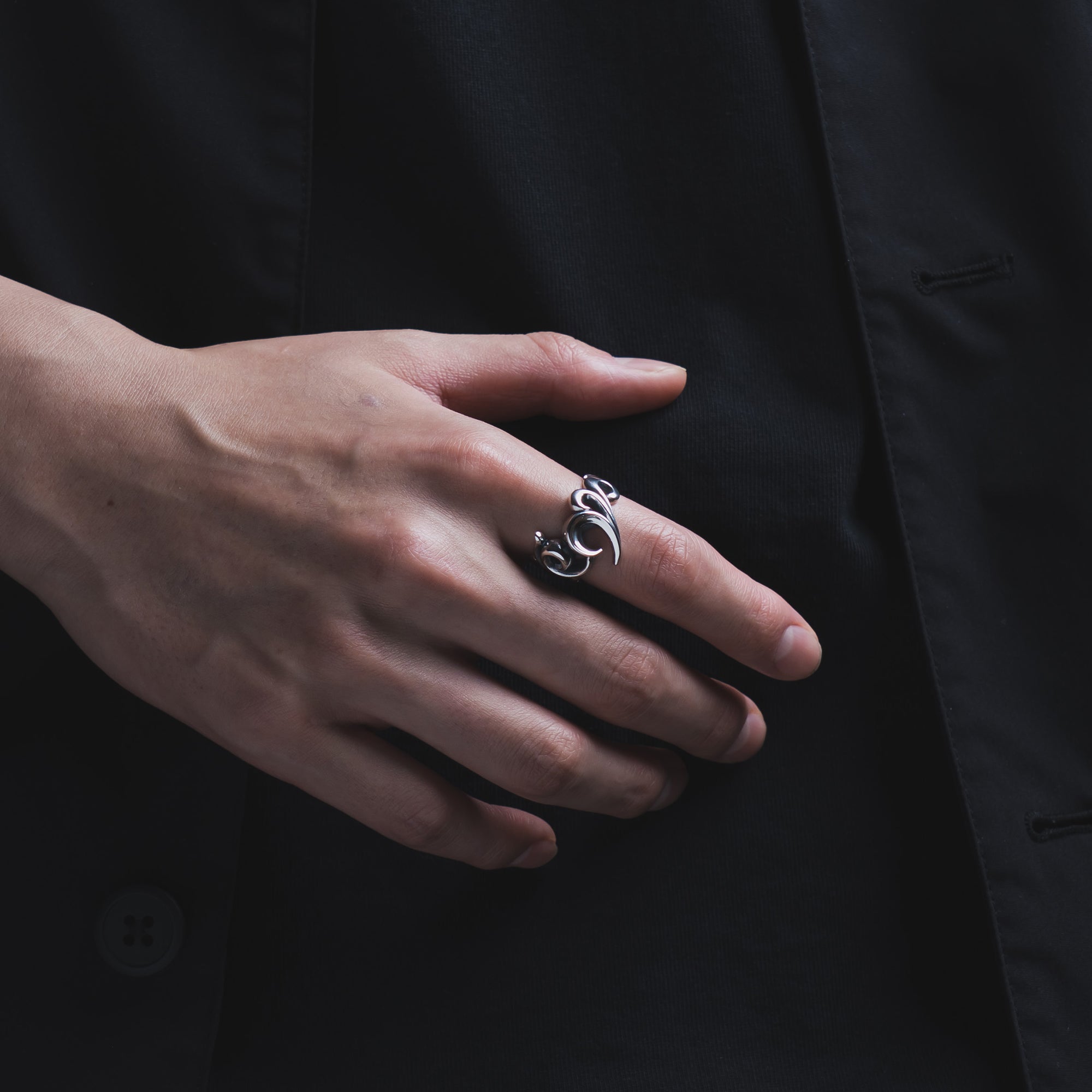 good enough tribal リング URBAN TRIBAL HEART RING / L-643 – BLESS