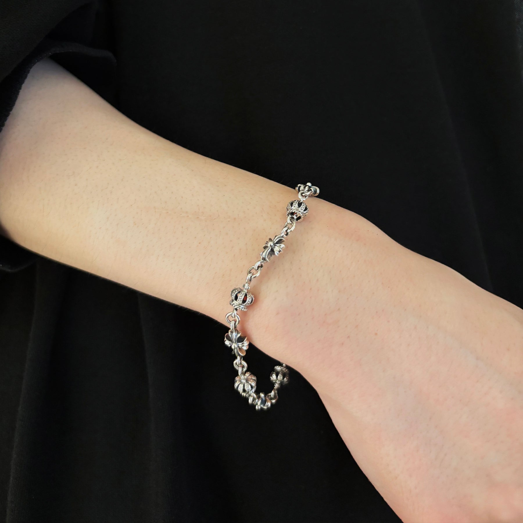 クラウン&クロスブレスレット / MXB-11020 – BLESS