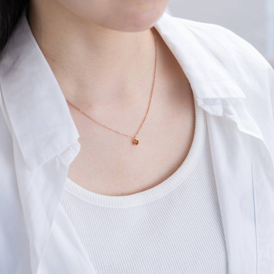 シャンパンブリリアントネックレス / PTN-184