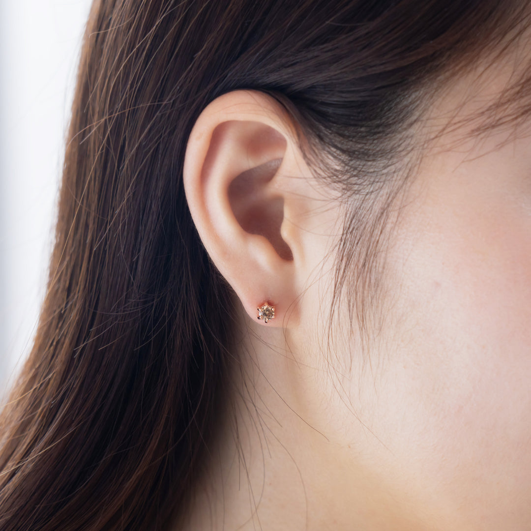 シャンパンブリリアントピアス(両耳用) / PTP-075