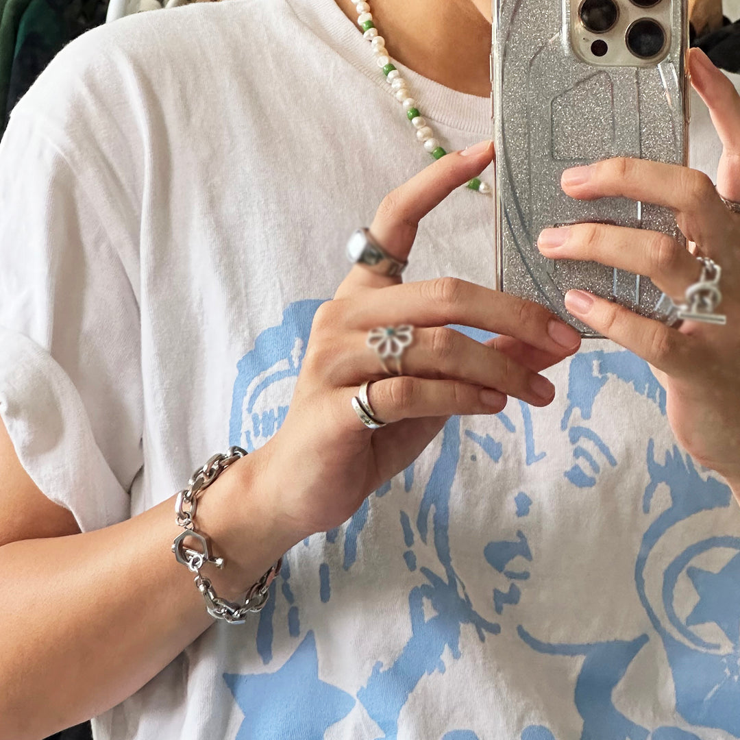 マンテルチェーンブレスレット(L)