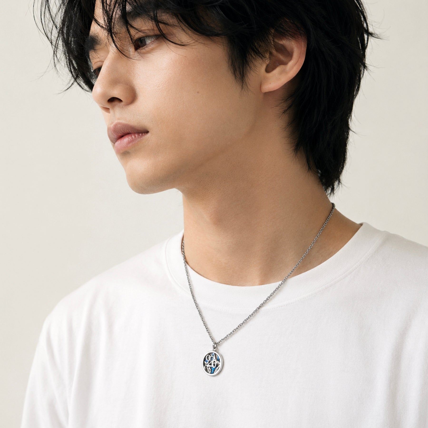 限定商品】ブルーナンバーネックレス / SGN-545 – BLESS