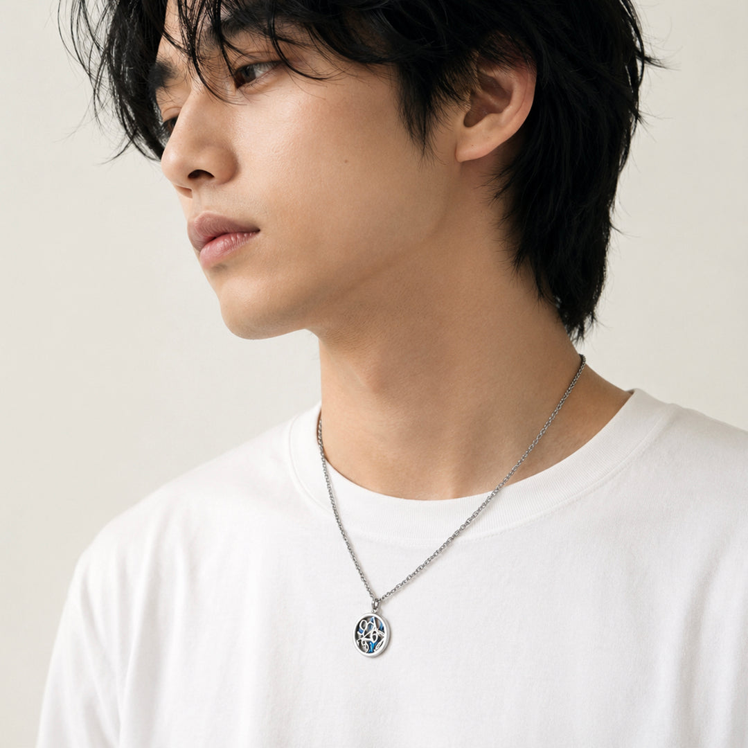 【限定商品】ブルーナンバーネックレス / SGN-545