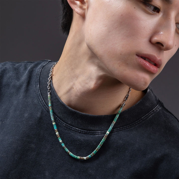 【数量限定再入荷】ストーンビーズネックレス / BSN-691