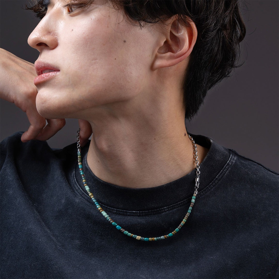 【数量限定再入荷】ストーンビーズネックレス / BSN-691