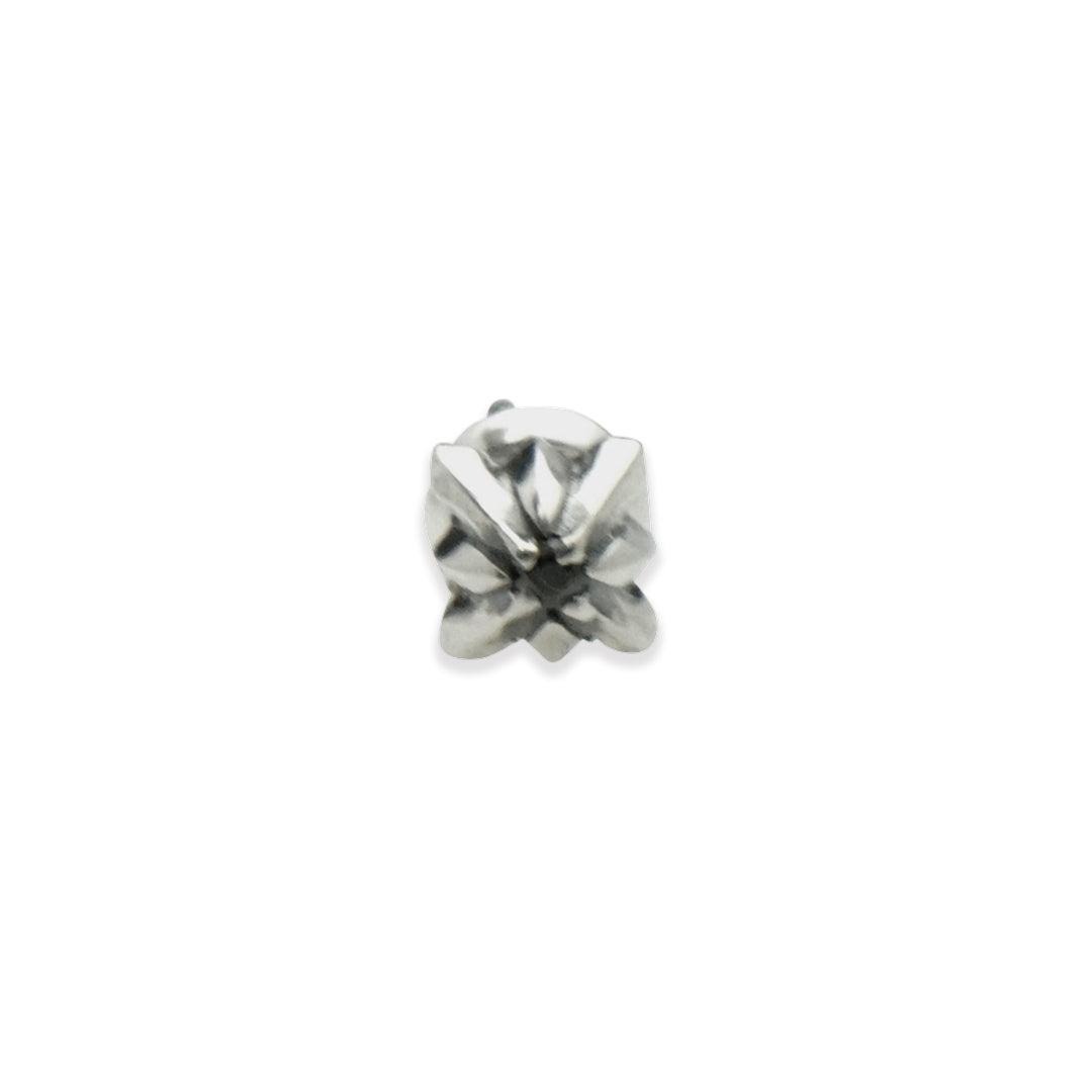 TRIPLE X STUDS STONE PIERCE (for one ear) / XE-014